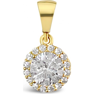 Lillian Vassago Zlatý přívěsek se zirkony LLV11 SGP004