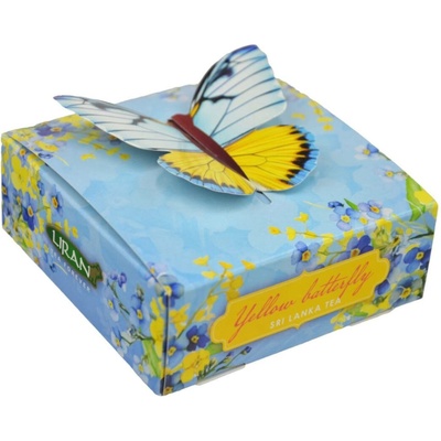 Liran Čaj Yellow butterfly Motýl 6 x 2 g
