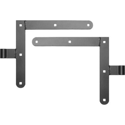 PSG 61.022.02 - bránové pásové závesy pr. 35x4,5 mm pre pánty s čapmi pr. 14 mm, 1 pár 61.222.02 ocel