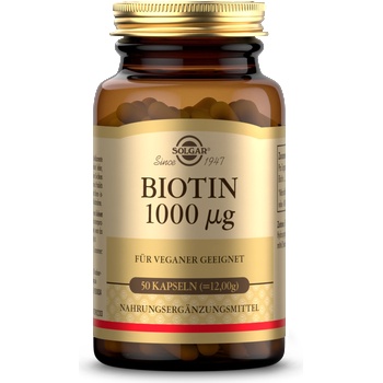 Solgar Biotin 1000 g - 50 капсули