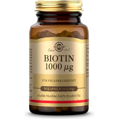 Solgar Biotin 1000 g - 50 капсули