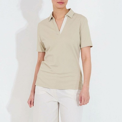 Dámska polokošeľa Abacus Lds Bovey halfsleeve lt.sand