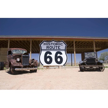 DIMEX ART s. r. o Флизелинов фототапет автомобили на маршрут 66 375 x 250 см