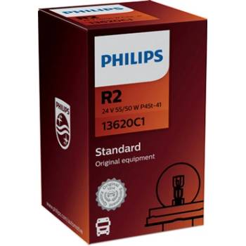 Image 1 of Philips Крушка, фар за дълги светлини philips r2, 24v, 55/50w, 1 бр