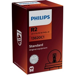 Philips Крушка, фар за дълги светлини philips r2, 24v, 55/50w, 1 бр