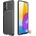 Samsung Galaxy M52 5G Удароустойчив Carbon Fiber Калъф и Протектор
