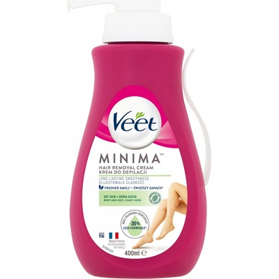 Veet Silky Fresh depilační krém pro suchou pokožku 400 ml