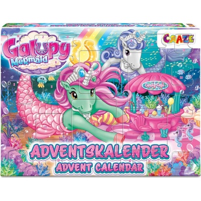 CRAZE Adventní kalendář GALUPY MERMAID