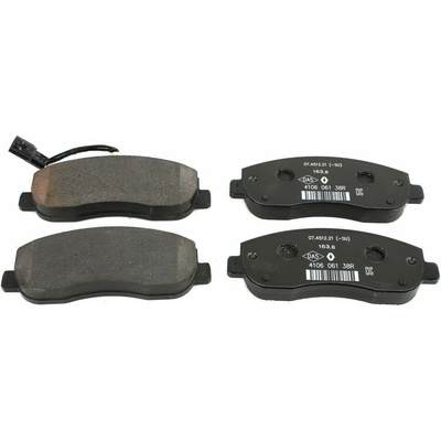 Brzdové destičky Renault Master od 2010 přední, 1-snímač 410603847R – Zboží Mobilmania