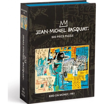 Galison Basquiat Bird on Money Book 500 dielov