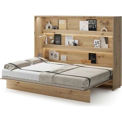 Lenart Bed Concept BC-04 sklápěcí vodorovná laminát světlý dub