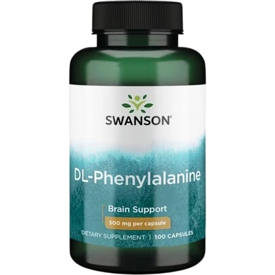 Swanson DL-Phenylalanine / DLPA 500 mg [100 капсули]