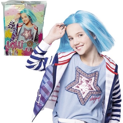 Alltoys Paruka Lollipopz modrá – Zboží Dáma