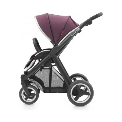 BabyStyle Oyster Max Black rám Vogue Damson 2016