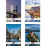 Herlitz City II А4 70 листа карирана тетрадка със спирала 400201445 (400201445)