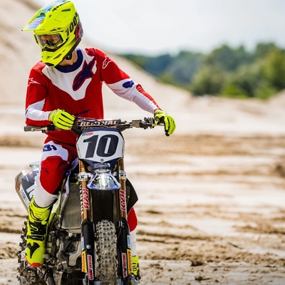 Alpinestars Racer VEIL červeno-biely