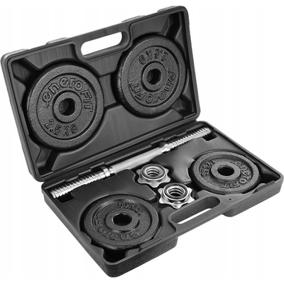 Eb Fit liatinové činky 1 x 10 kg