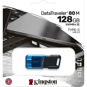 Image 1 of Kingston DataTraveler 80 M 128GB USB 3.2 (DT80M/128GB)