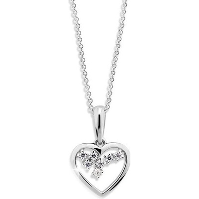 Cutie Diamonds Přívěsek z bílého zlata s diamanty Srdce DZ6299 1606 40 00 X 2
