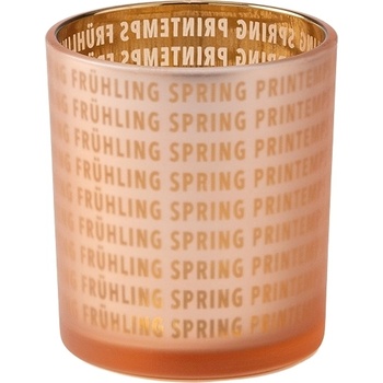 Raeder Свещник за чаена свещ Spring 8 см оранжев (C17481)