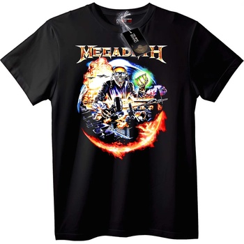 NOONEBRAND Тениска на групата Megadeth - 5XL, White