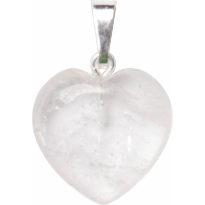 Nefertitis Křišťál přívěsek ve tvaru srdíčka NF29744