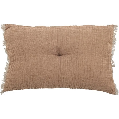 Bloomingville Polštář ADITA hnědý 40x25