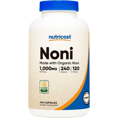 Nutricost Noni 1000 mg | Made With Organic Noni [240 капсули]