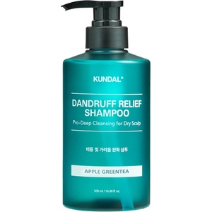 KUNDAL Dandruff Relief Shampoo Apple Green Tea 500 ml