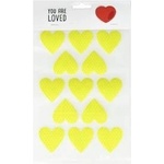 Arpex Reflective Heart Stickers (WA8281)