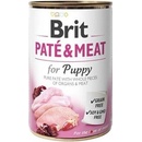 Konzervy pre psov Brit Paté & Meat Puppy 6 x 400 g