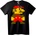 NOONEBRAND Тениска Ретро Mario Пиксел Арт - XL, Black