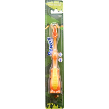 Rewell Jungle+Dinosaur detská zubná kefka soft 1 ks