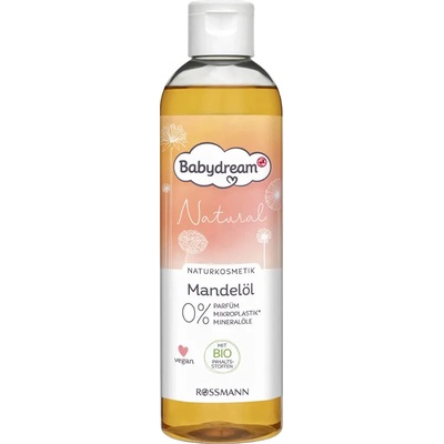 Babydream Dětský mandlový olej Natural 250 ml
