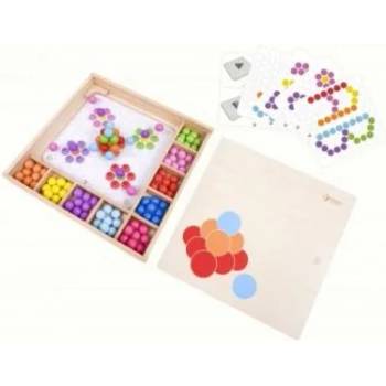 Image 1 of Classic World - Дървена мозайка с топченца в кутия (8011)