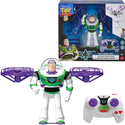 Mattel Disney Pixar Toy Story létající RC figurka Buzz Rakeťák 18 cm