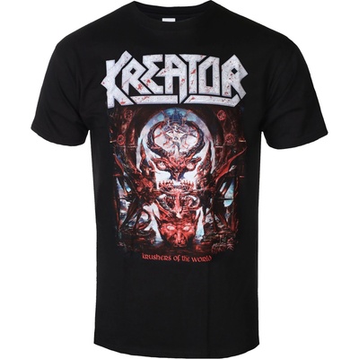 NNM мъжка тениска Kreator - Krushers of The World Cover - Black - 51843500