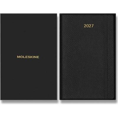 Moleskine Precious & Ethical A5 týdenní 2027 černý