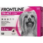 Merial Frontline Tri-Act XS Фронтлайн Три Акт против кърлежи, бълхи и летящи насекоми за кучета от 2 до 5kg