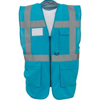 Yoko HI-VIS HVW801 Multifunkční vesta sapphire