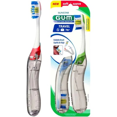 Sunstar Сгъваема четка за зъби, Soft, асортимент