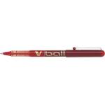 Pilot Писалка Pilot Ball-liner с капачка V-Ball 0, 7 червена (134722)