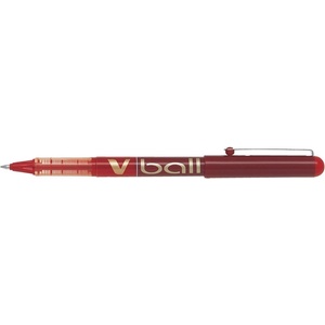 Pilot Писалка Pilot Ball-liner с капачка V-Ball 0, 7 червена (134722)