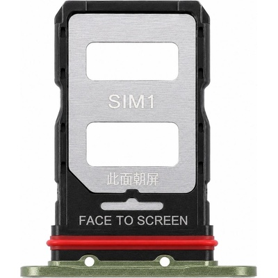 Držák (šuplík) SIM Xiaomi 14T, 14T Pro green
