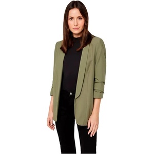 PIECES Сако Pieces Boss 3/4 blazer - Green (Deep Lichen Green)