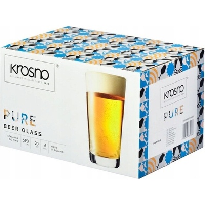 Krosno Pivní krýgle 6 x 530 ml