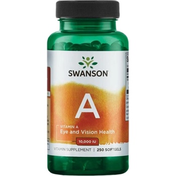 Image 1 of Swanson Vitamin A 10000 IU [250 дражета]