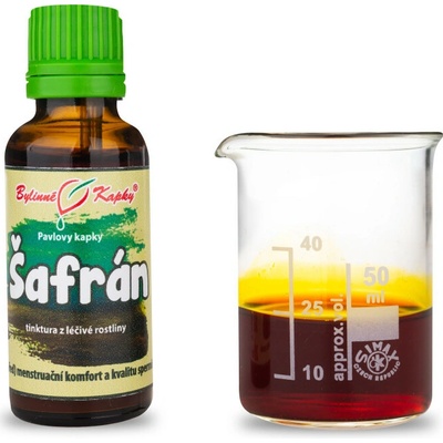 Šafran siaty kvapky tinktúra 20 ml