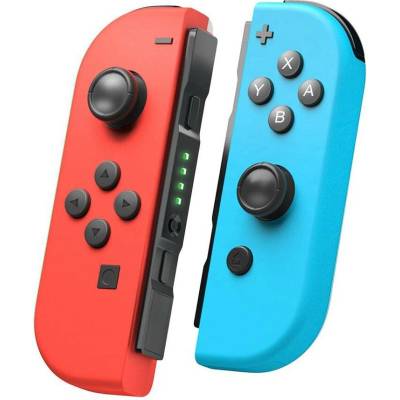 Techsuit - Switch Wireless Controller THSWC - s vestavěným 360° joystickem, 450mAh, 6 os - červený/modrý