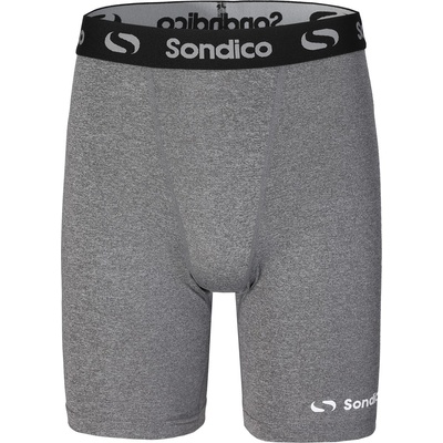Sondico Мъжки къси панталони Sondico Core 6 Base Layer Shorts Mens - Grey Marl
